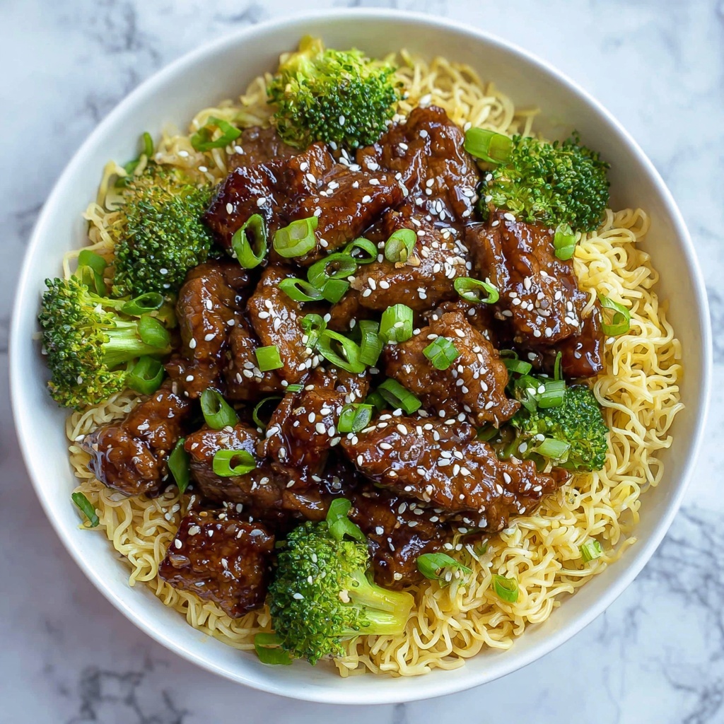 Sticky Beef Noodles Recipe - Recipe Image