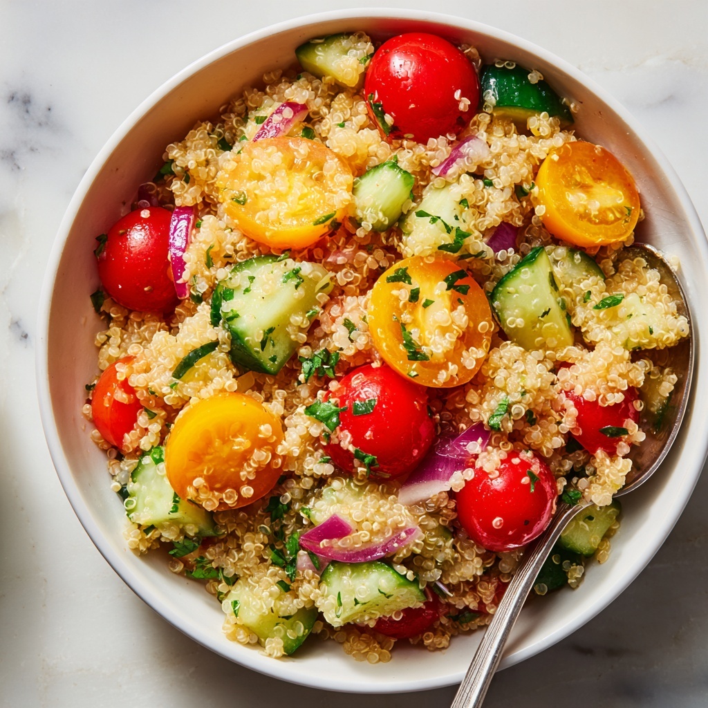 Delicious Quinoa Salad Recipe - Recipe Image