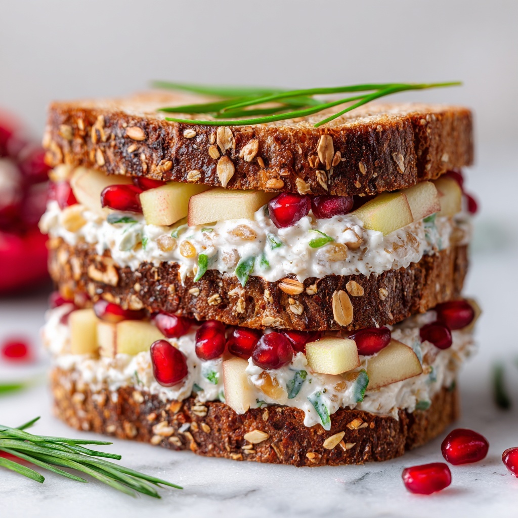 Pomegranate Apple Chicken Salad Recipe - Recipe Image