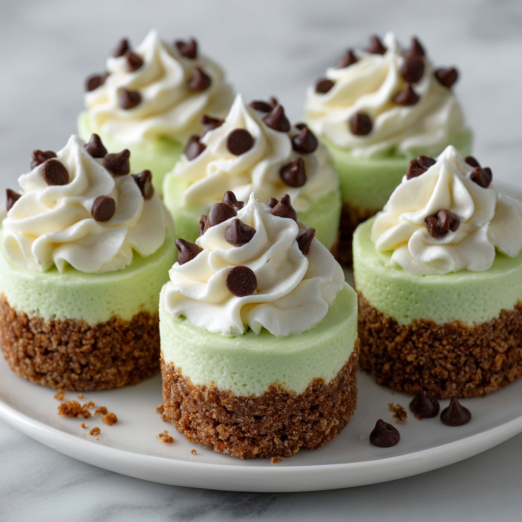 Grinch Mini Cheesecakes: 5 Festive Bites of Joy Recipe - Recipe Image