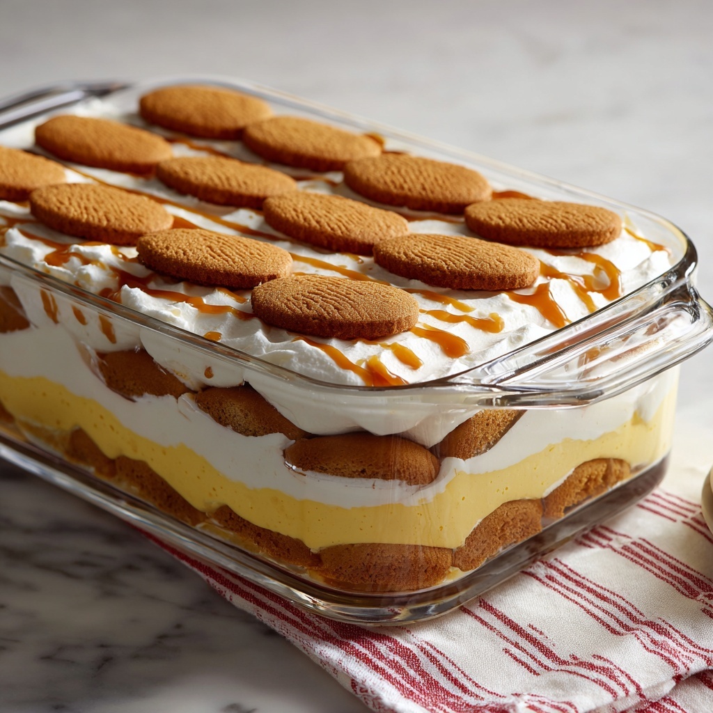 Salted Caramel Banana Pudding Recipe - Recipe Image
