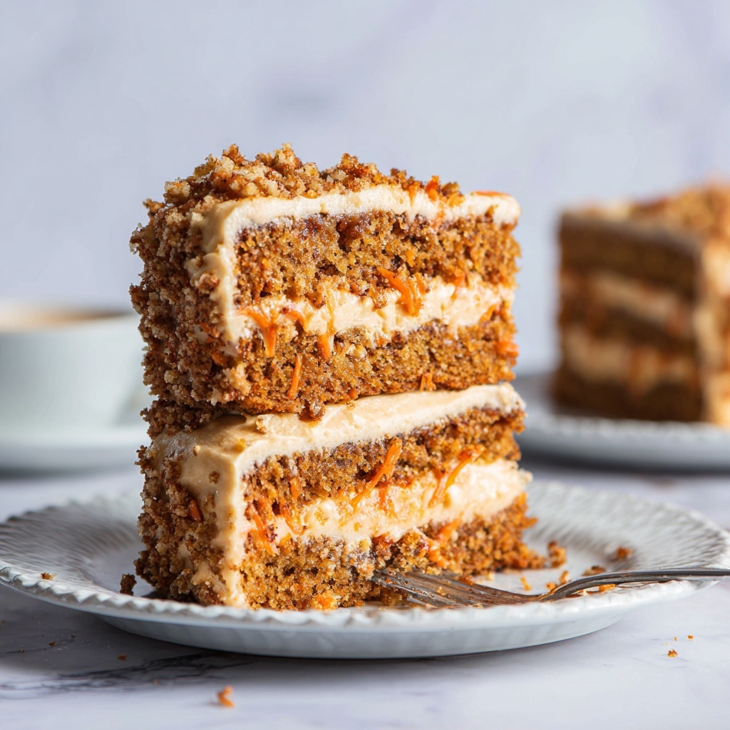 Easy Flourless Oatmeal Carrot Cake Recipe - Recipe Image