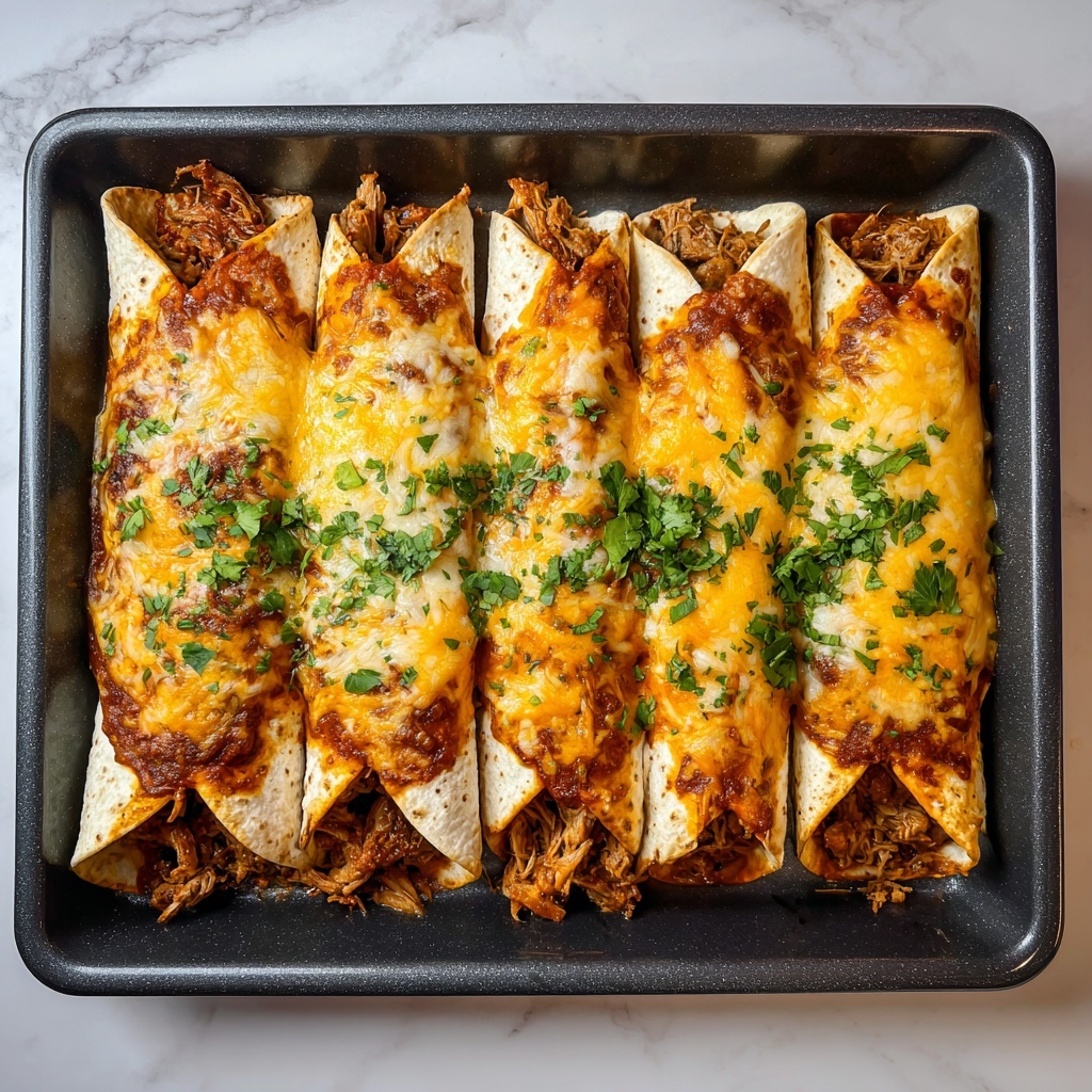 Lazy Chicken and Black Bean Enchiladas Recipe - Recipe Image