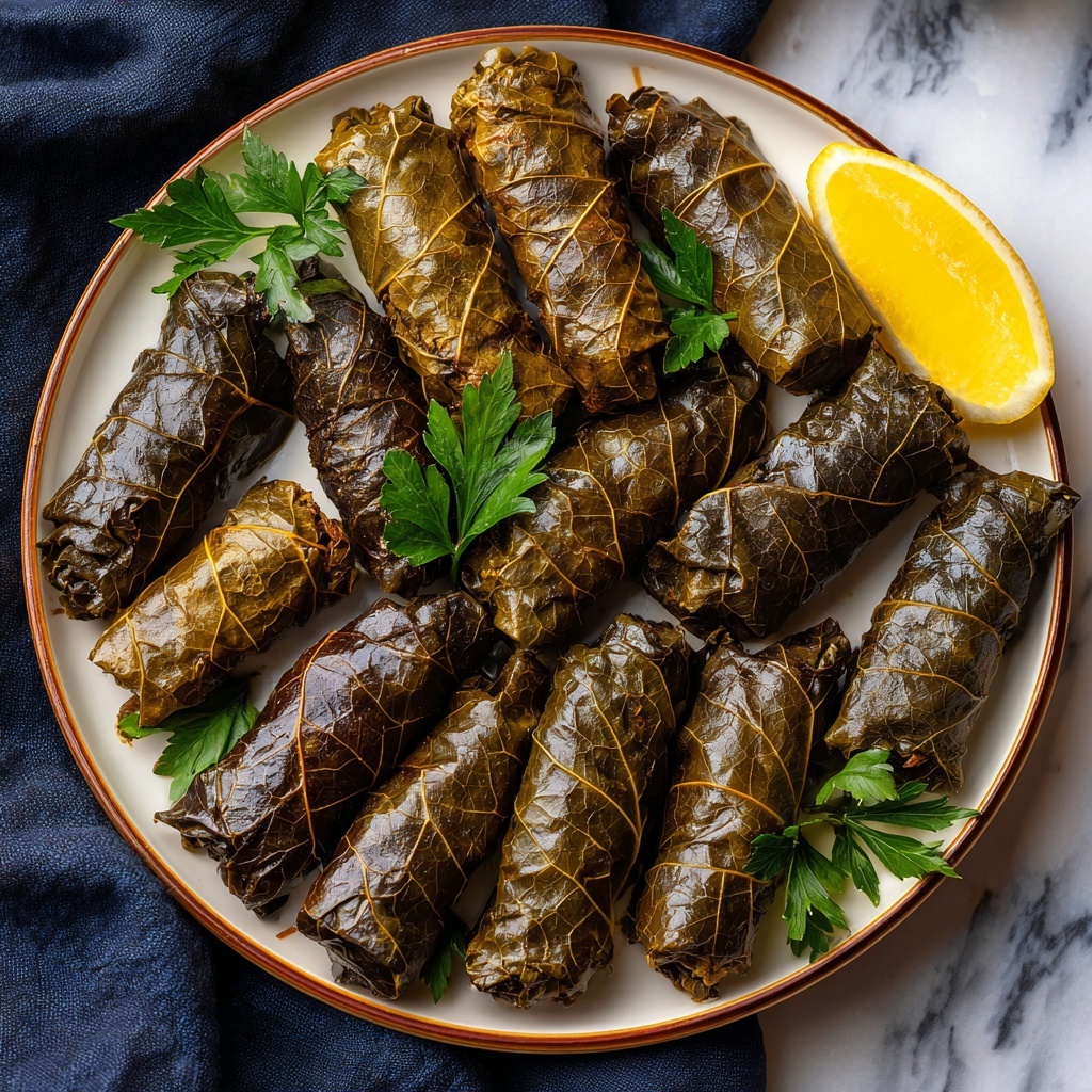 Delicious Lahana Sarma: Irresistible Vegetarian Cabbage Rolls Recipe - Recipe Image