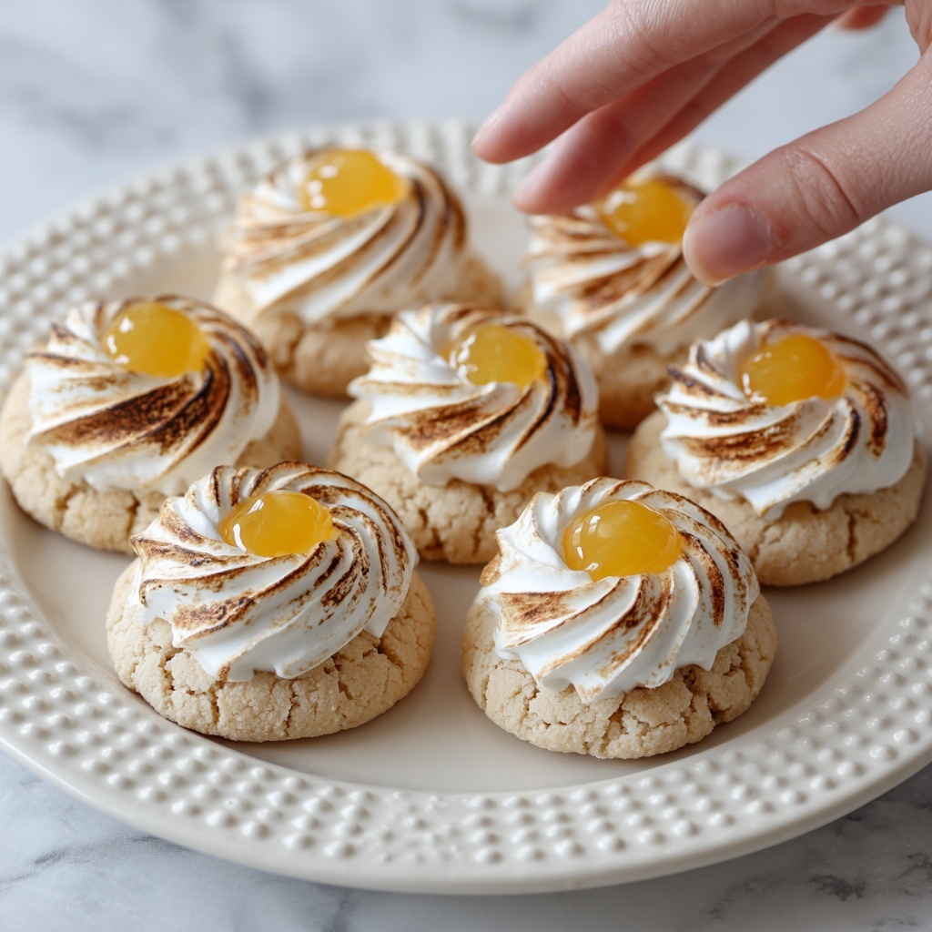 Lemon Meringue Cookies Recipe - Recipe Image