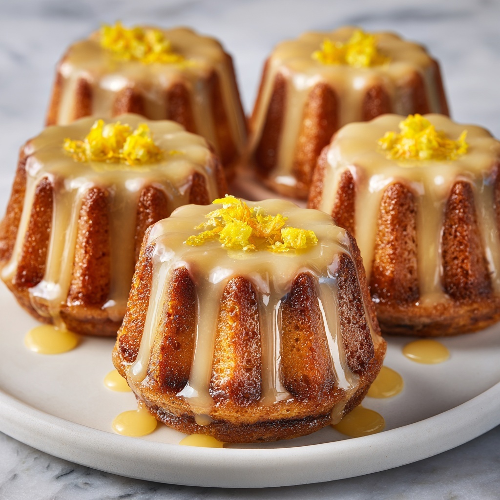 Mini Lemon Drop Cakes Recipe - Recipe Image