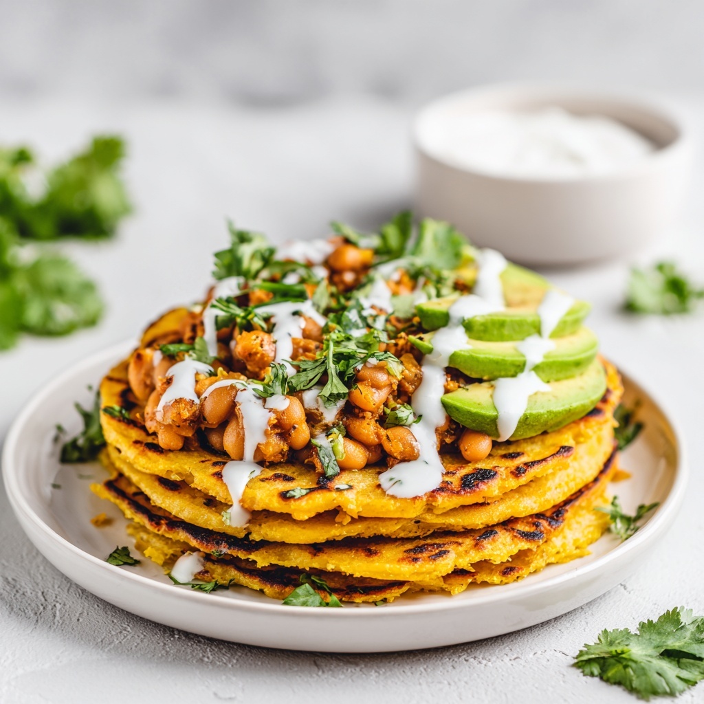 Honduran Flour Tortillas with Black Beans and Sour Cream Recipe - Recipe Image