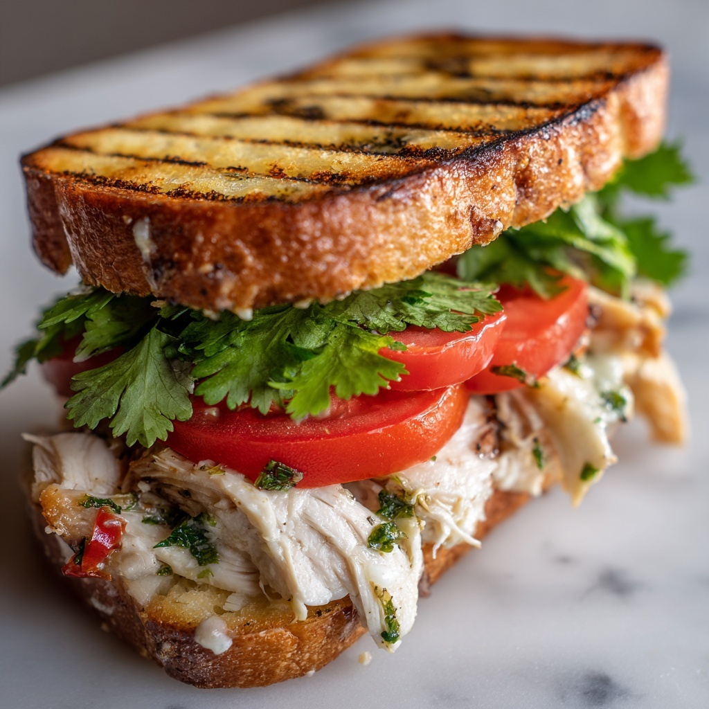 Chicken Torta Sandwich Recipe - Recipe Image