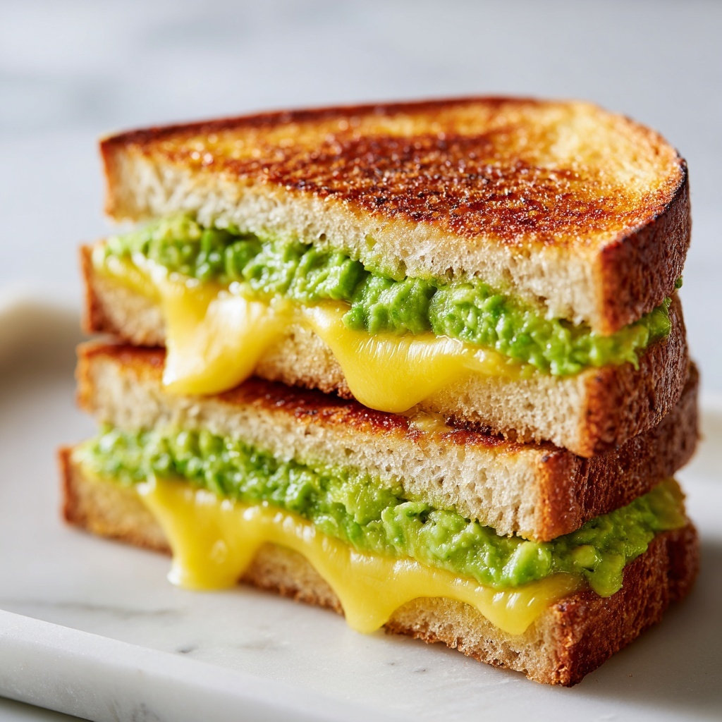 Avocado Grilled Cheese Sandwiches Recipe - Recipe Image