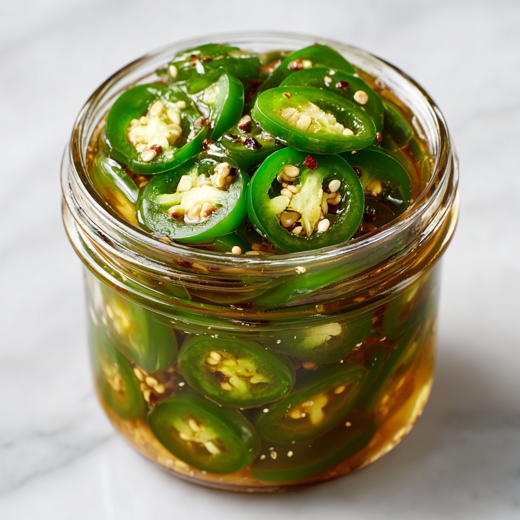 Smoked Pickled Jalapeños Recipe - Recipe Image