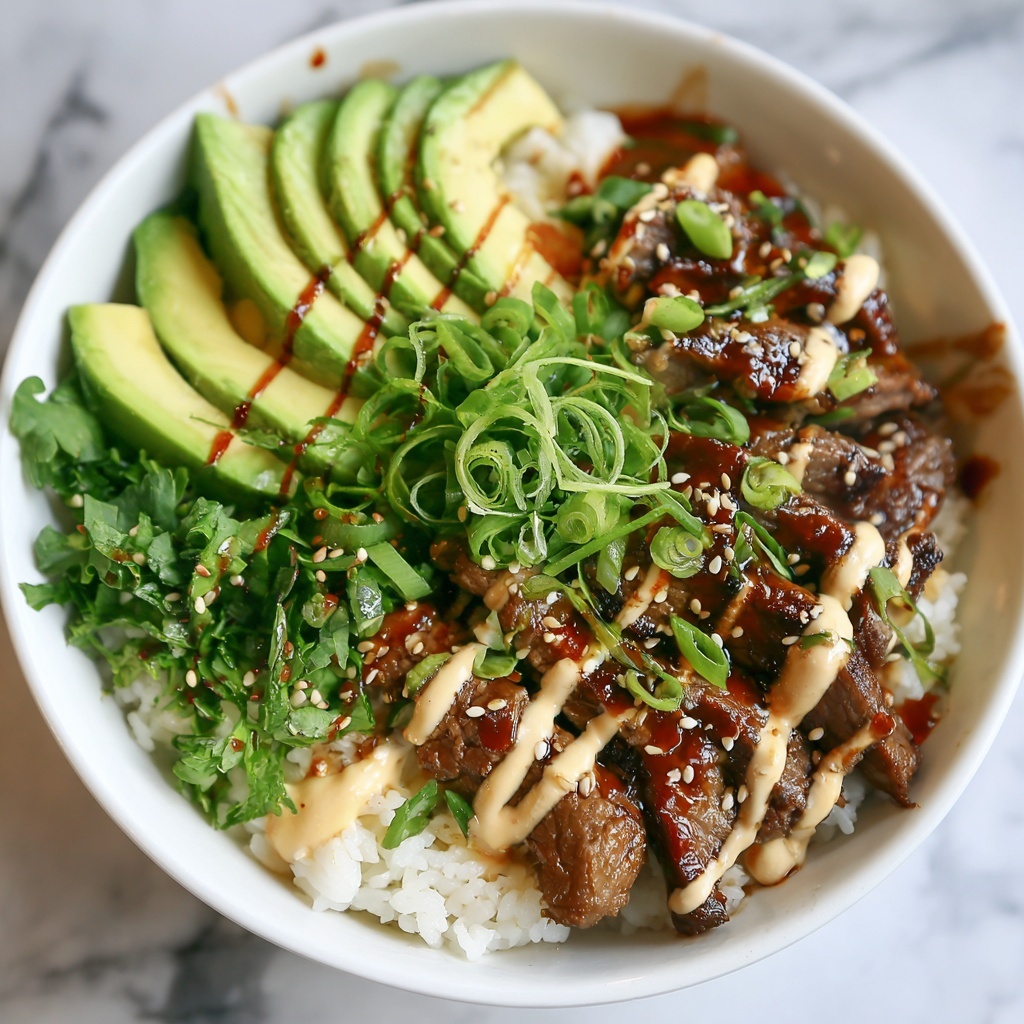 Sticky Chicken Rice Bowls Recipe - Recipe Image