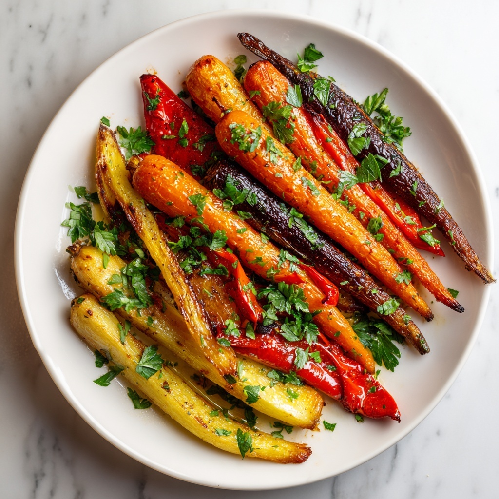 Maple Glazed Roasted Carrots and Parsnips Recipe - Recipe Image