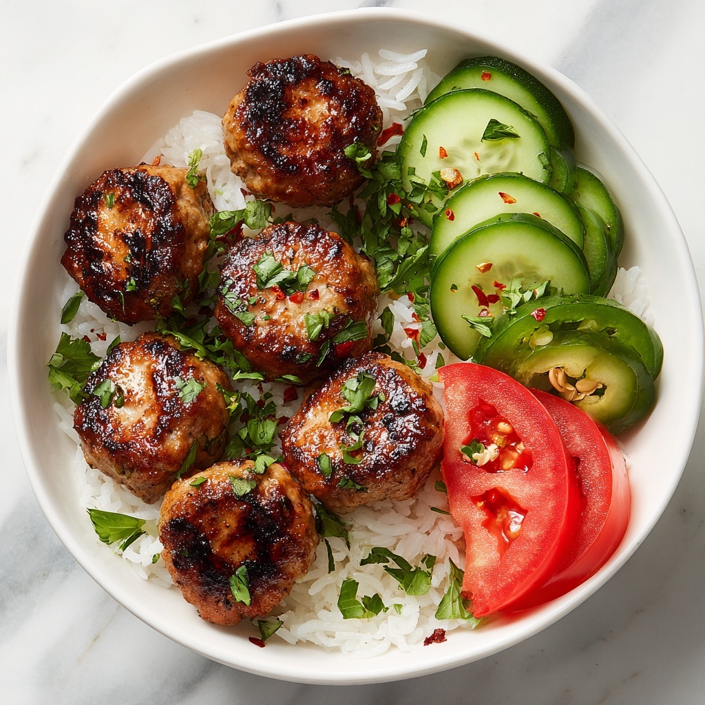 Mediterranean Chicken Feta Meatballs Recipe - Recipe Image