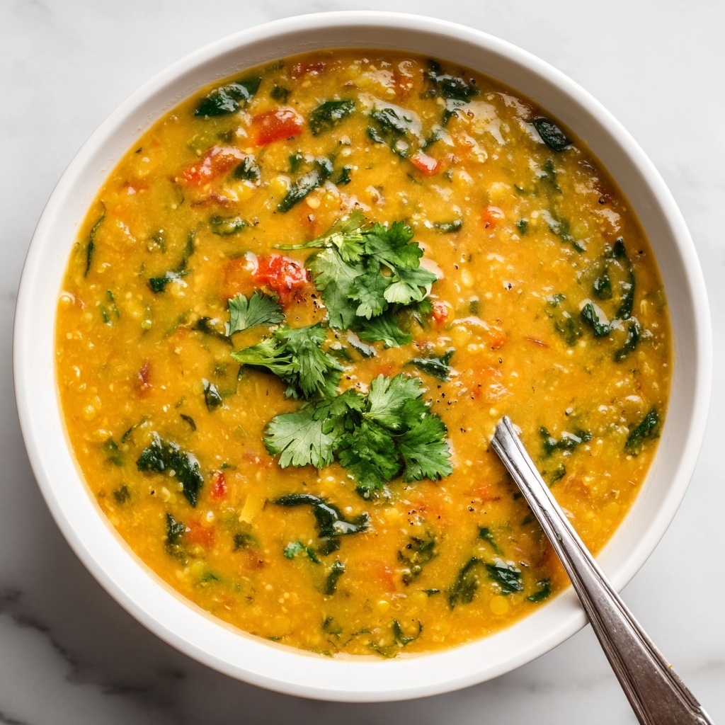 Spinach Lentil Curry: 10 Flavorful Steps to Joyful Eating Recipe - Recipe Image