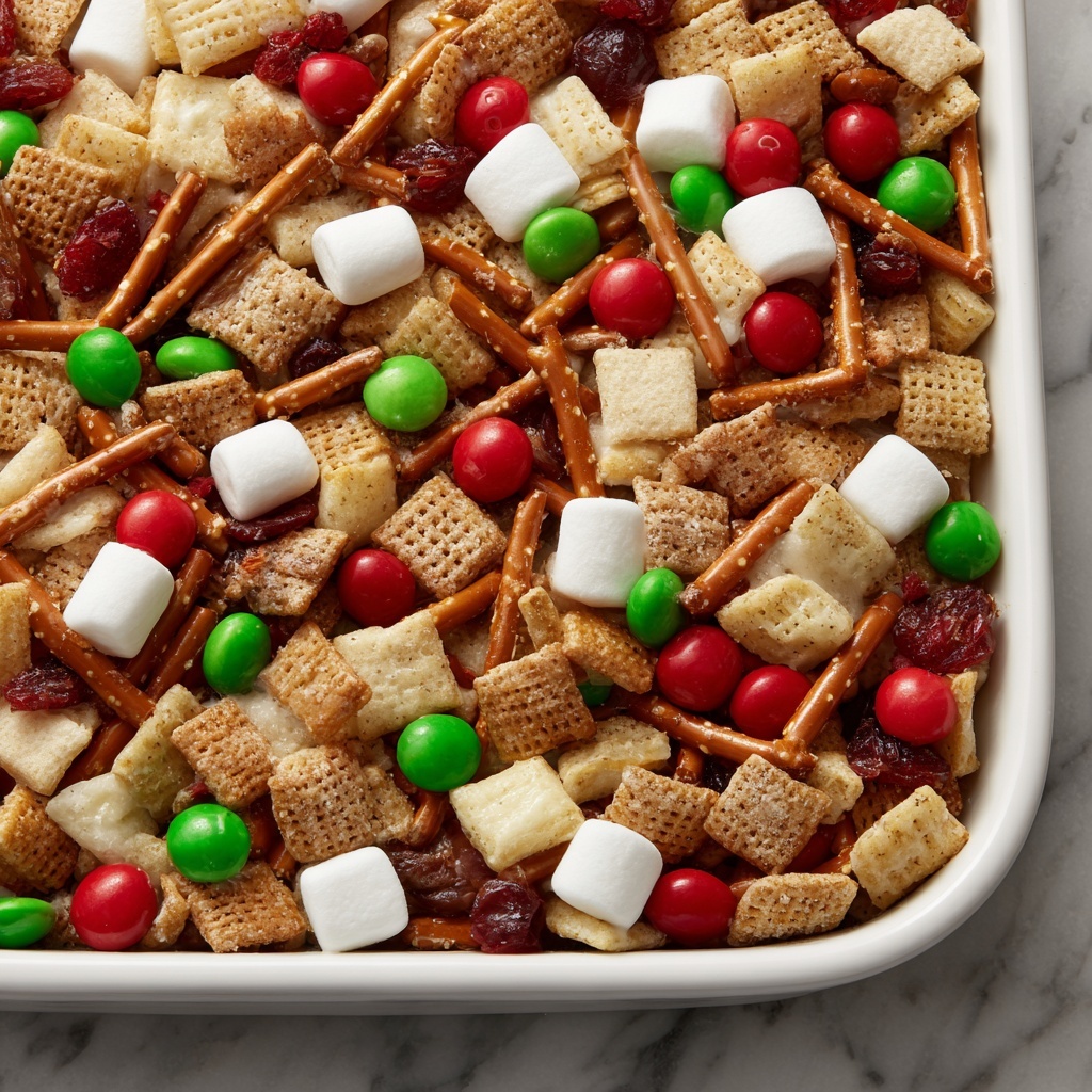 Elf Snack Mix: Sweet, Crunchy Party Treat Recipe - Recipe Image
