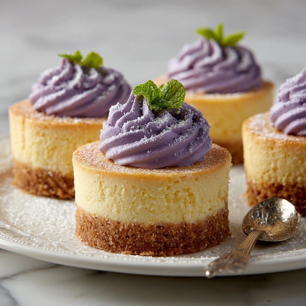 Japanese Mini Cotton Cheesecake Recipe - Recipe Image