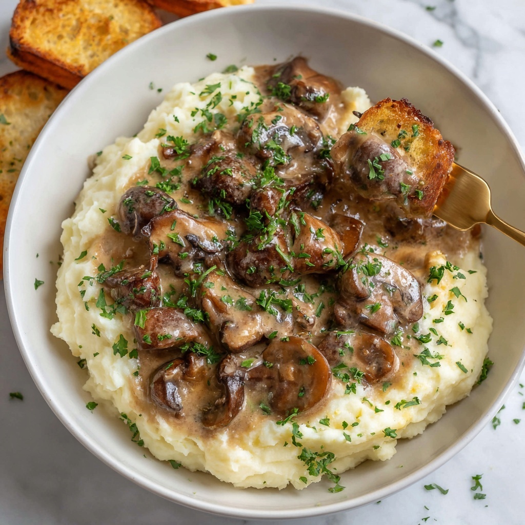 Creamy Chicken Stroganoff Recipe - Recipe Image
