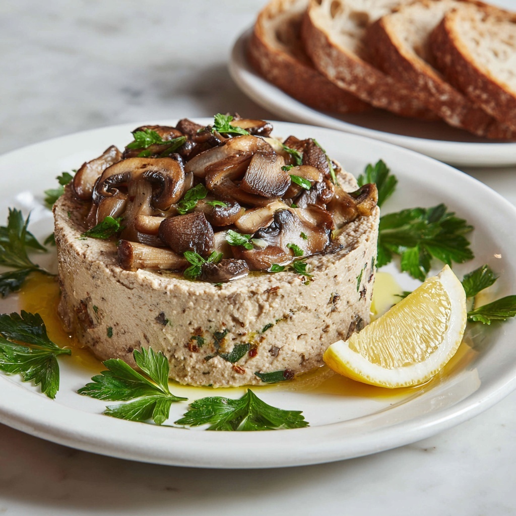 Creamy Mushroom Pâté: A Flavorful Homemade Delight Recipe - Recipe Image