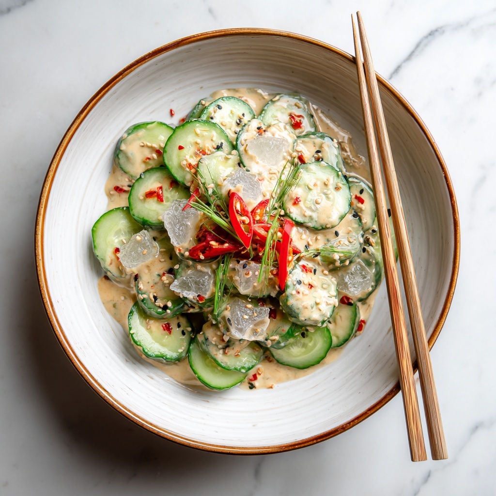 California Roll Cucumber Salad Recipe - Recipe Image