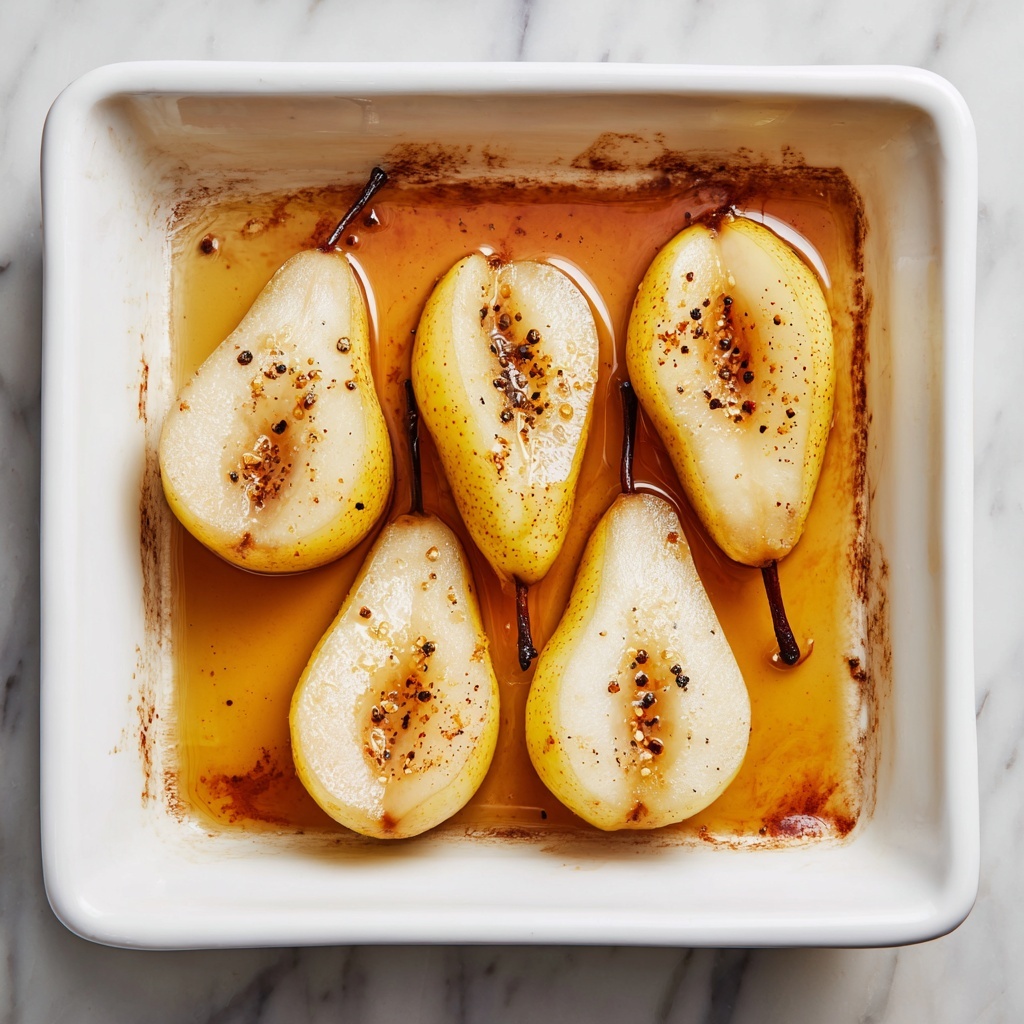 Savor the Sweetness of Roasted Maple Pears Recipe - Recipe Image