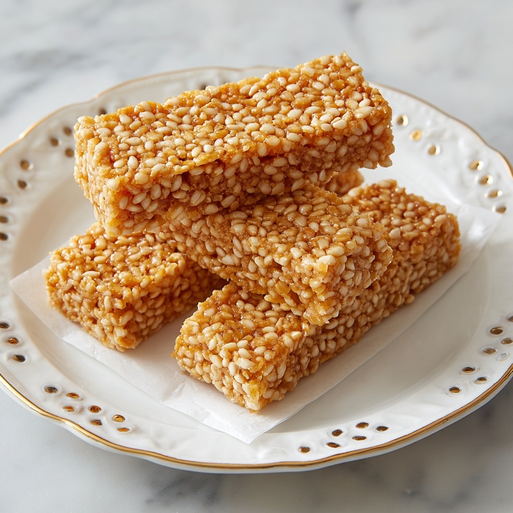Sesame Seed Crunch Candy Delight Recipe - Recipe Image