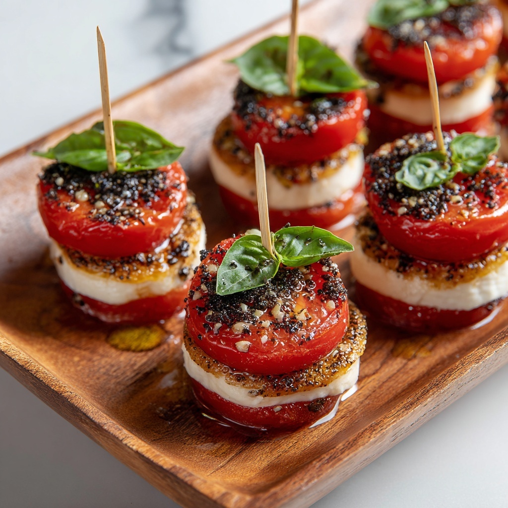 Unforgettable Mini Caprese Bites for Effortless Entertaining Recipe - Recipe Image