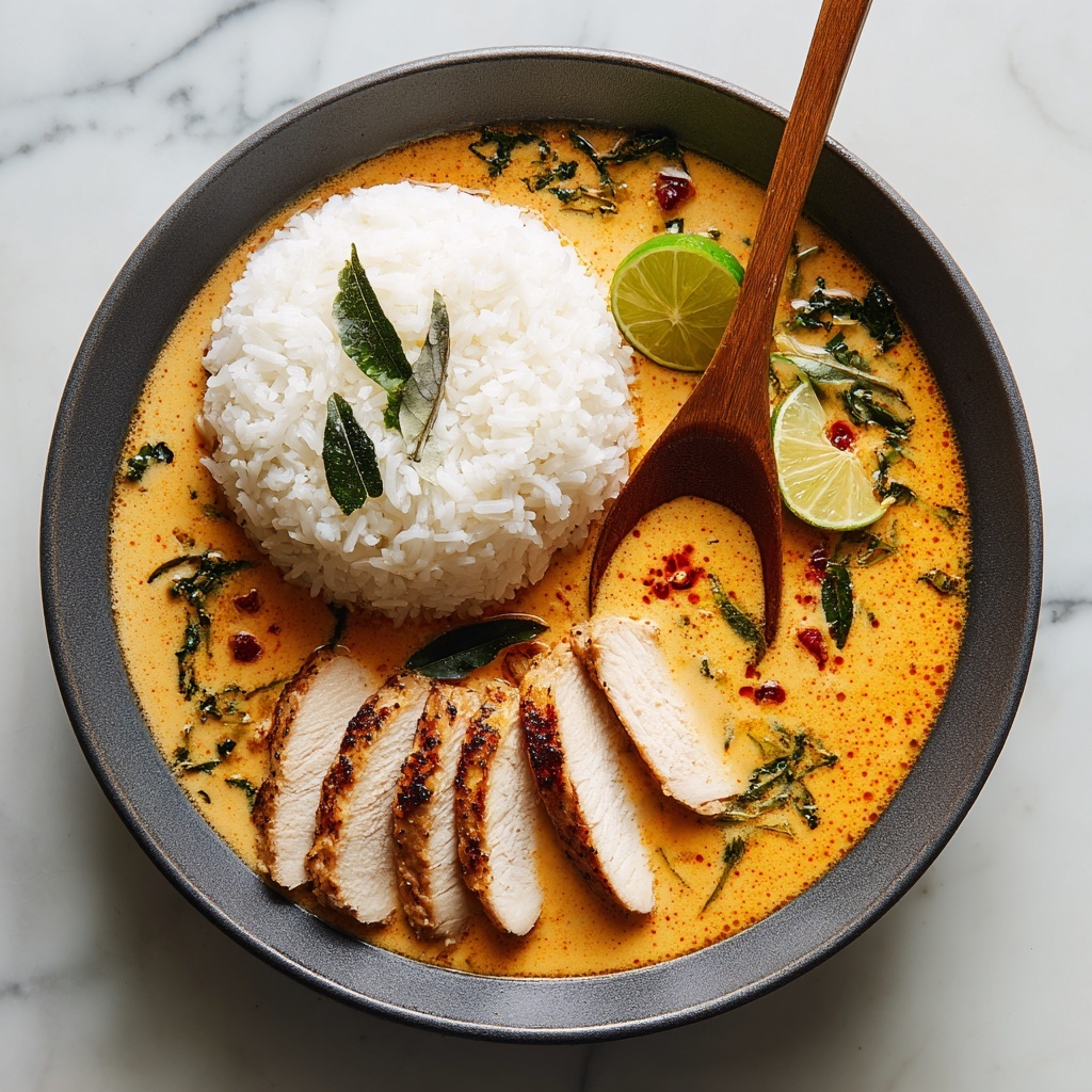 Coconut Chicken Brothy Rice: A Cozy One-Pot Delight Recipe - Recipe Image