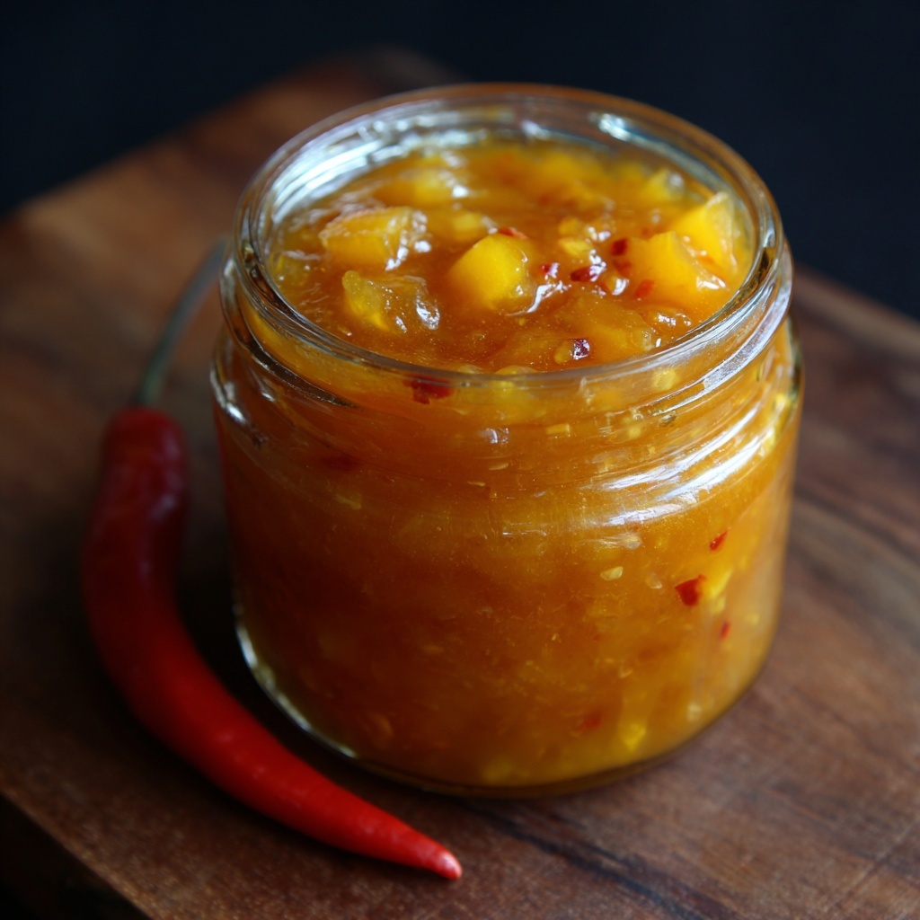 Pineapple Habanero Pepper Jelly Recipe - Recipe Image