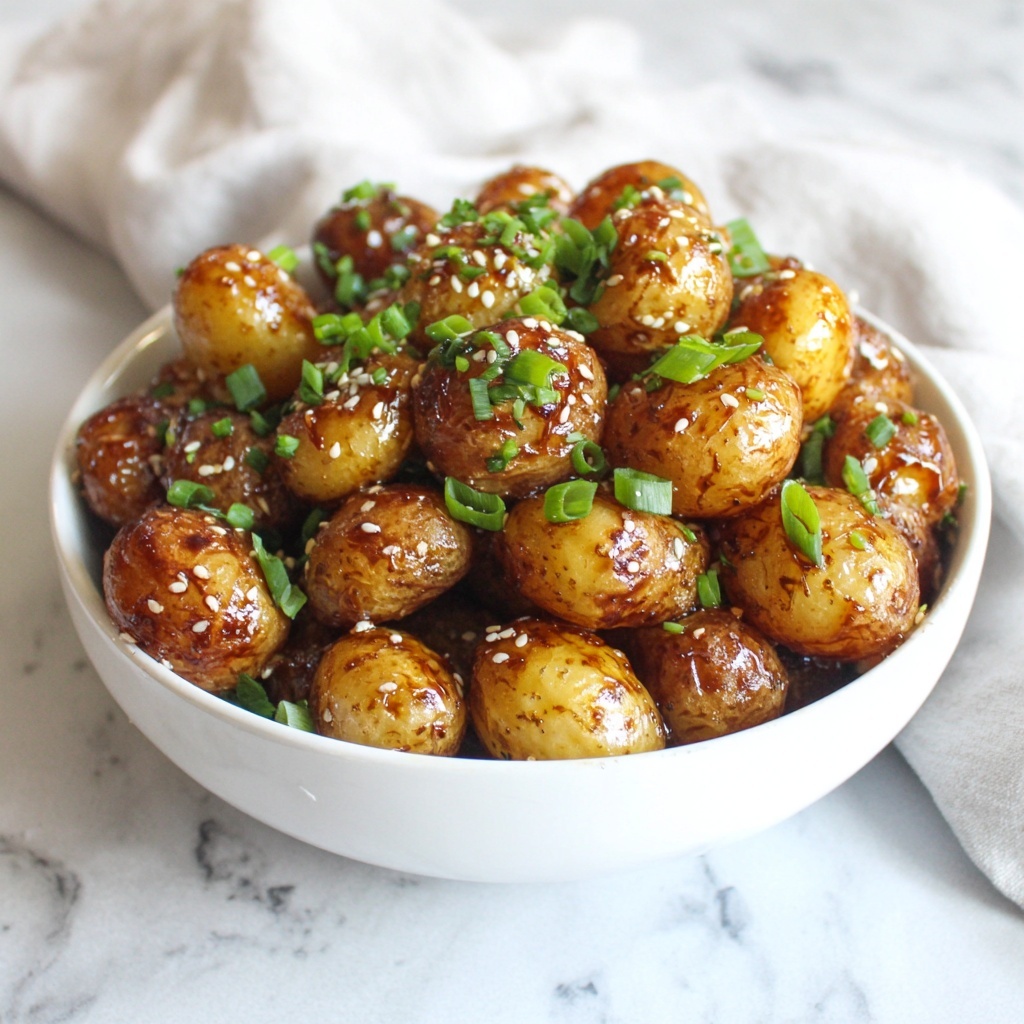 Savory Korean Braised Baby Potatoes Recipe - Recipe Image