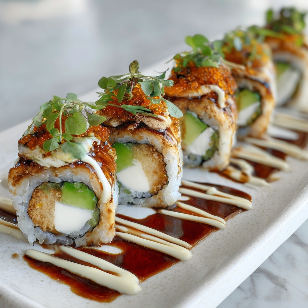 California Crunch Roll Sushi Recipe - Recipe Image