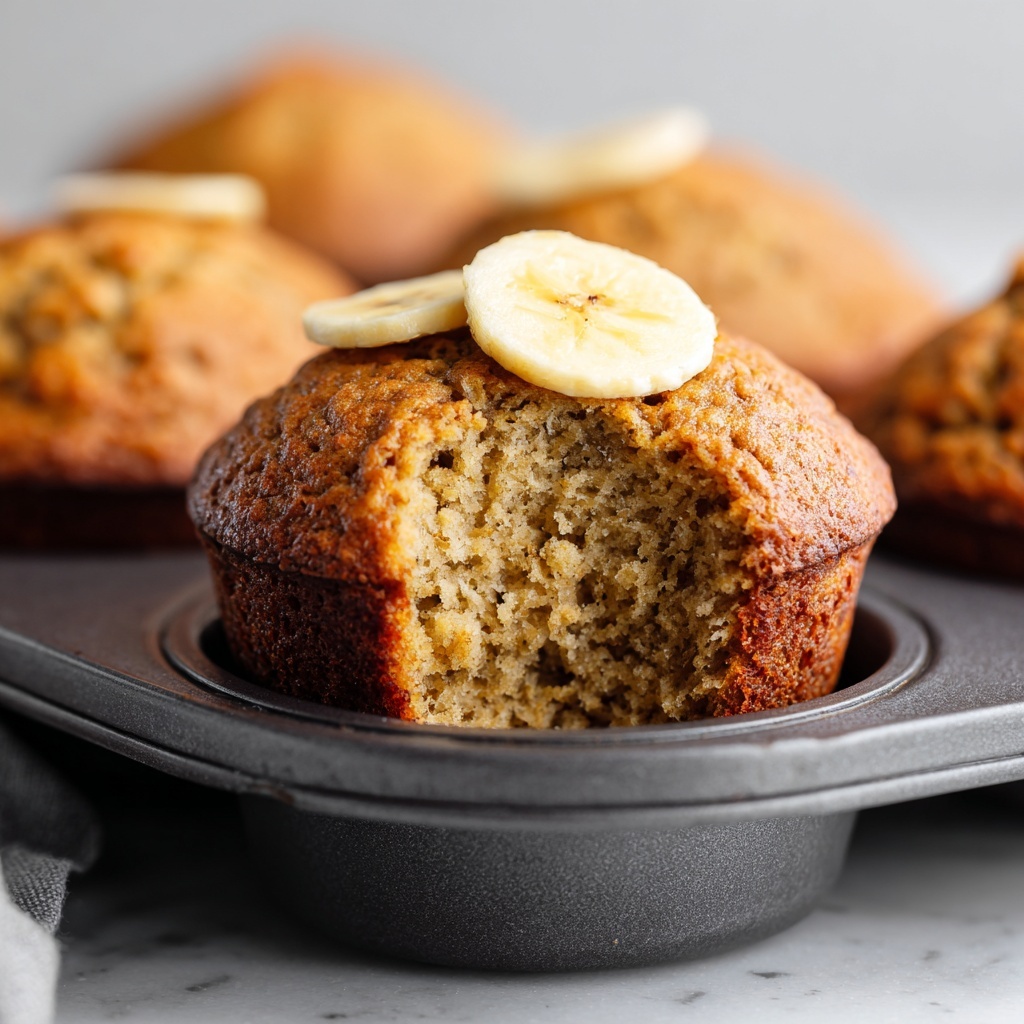 Soft & Fluffy Banana Muffins That'll Brighten Your Morning Recipe - Recipe Image