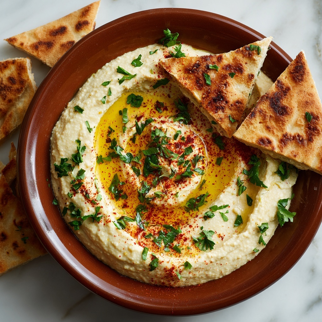 Creamy Hummus Recipe for the Smoothest Dips Ever Recipe - Recipe Image