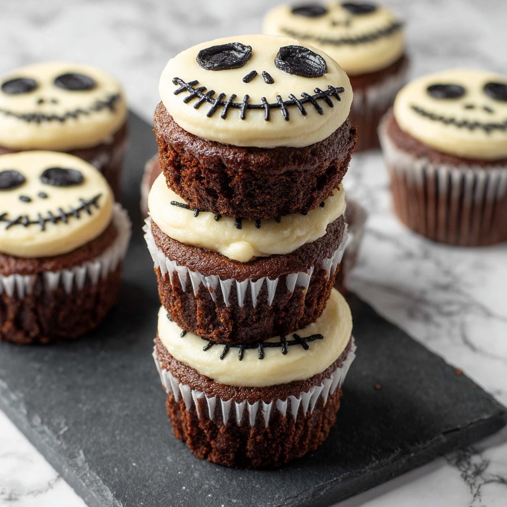Jack Skellington Mounds Cups: Easy Vegan Halloween Treats Recipe - Recipe Image