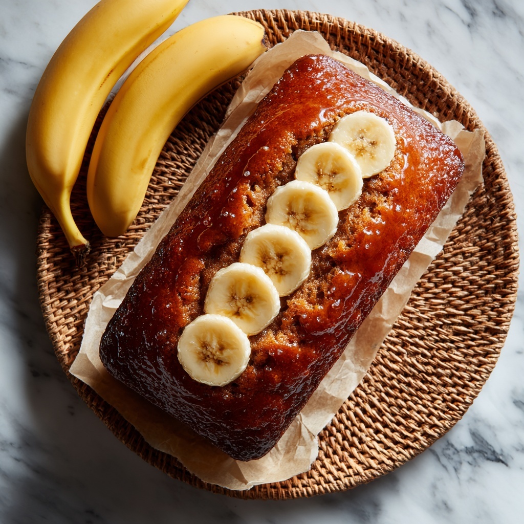 Irresistible Caramelized Upside-Down Banana Bread Recipe - Recipe Image