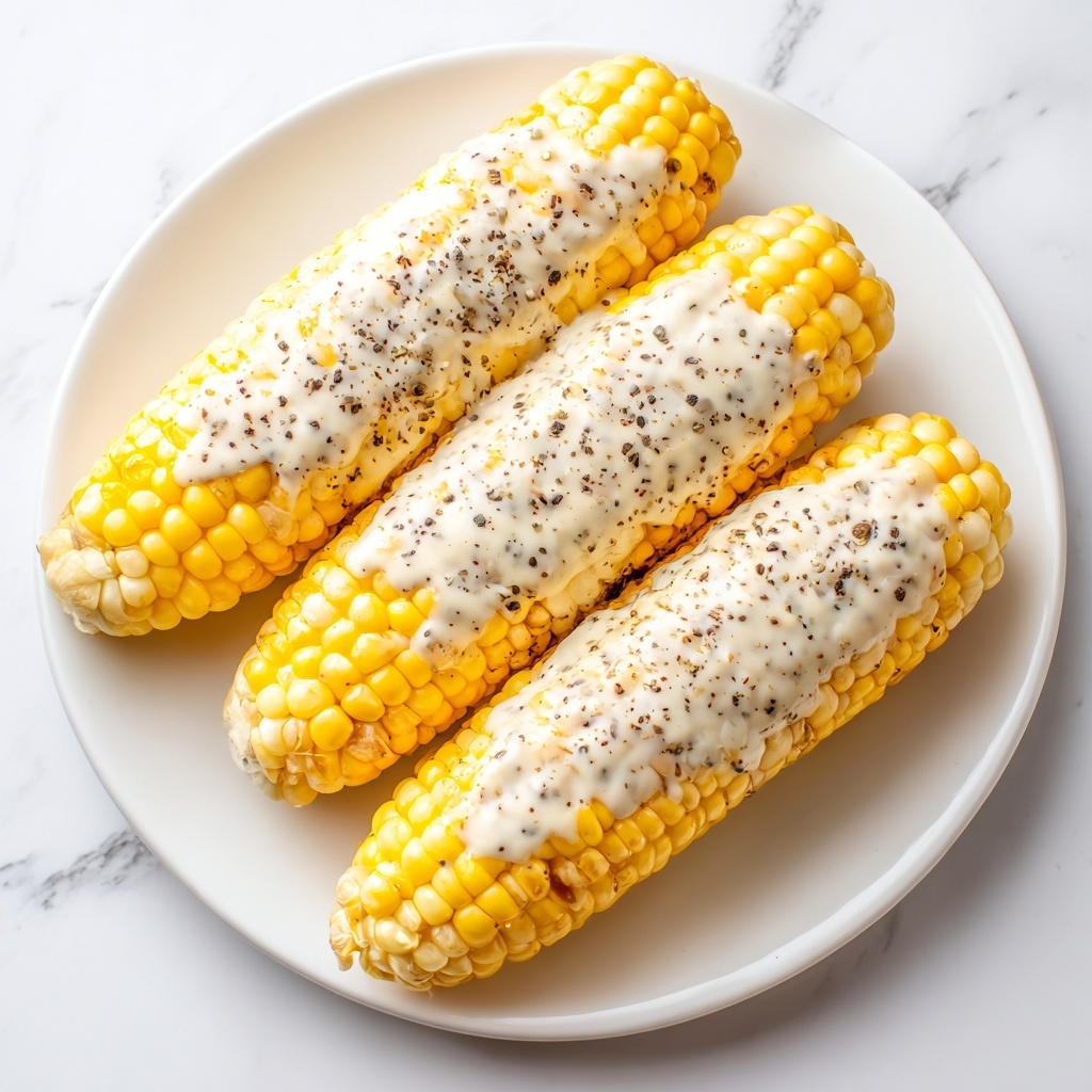 Garlic Parmesan Corn on the Cob: A Must-Try Summer Delight Recipe - Recipe Image