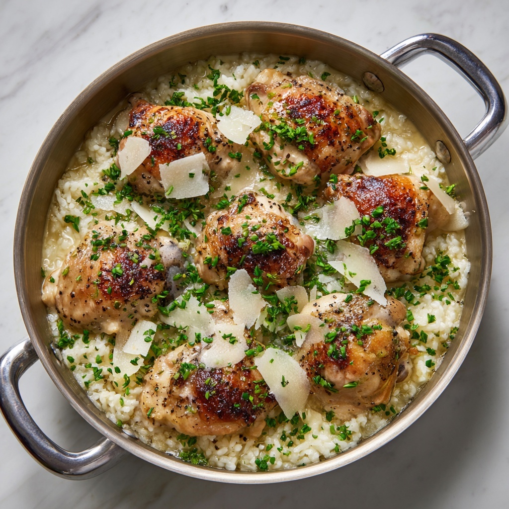 One-Pan Parmesan Chicken and Rice Recipe - Recipe Image