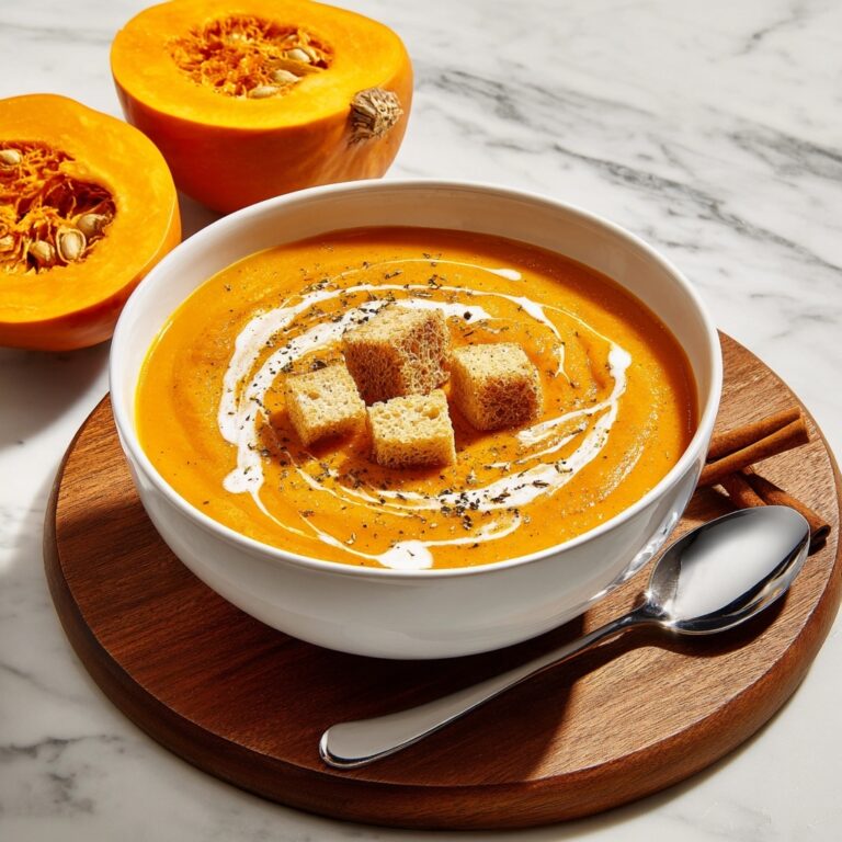 Roasted Butternut Squash Soup with Coconut Milk and Warm Spices Recipe