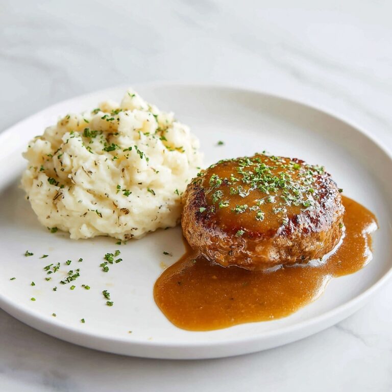 Easy Salisbury Steak Recipe