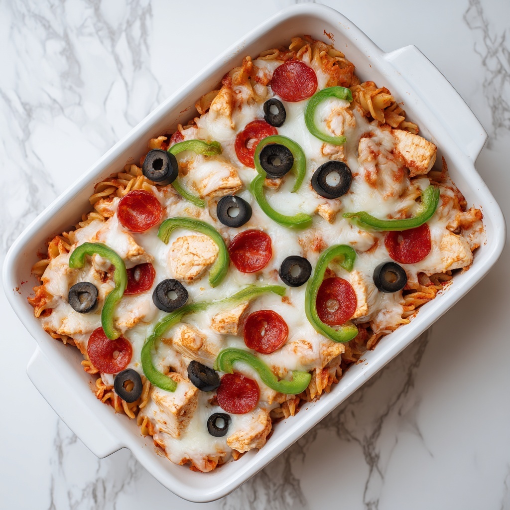 Supreme Pizza Casserole Recipe - Recipe Image