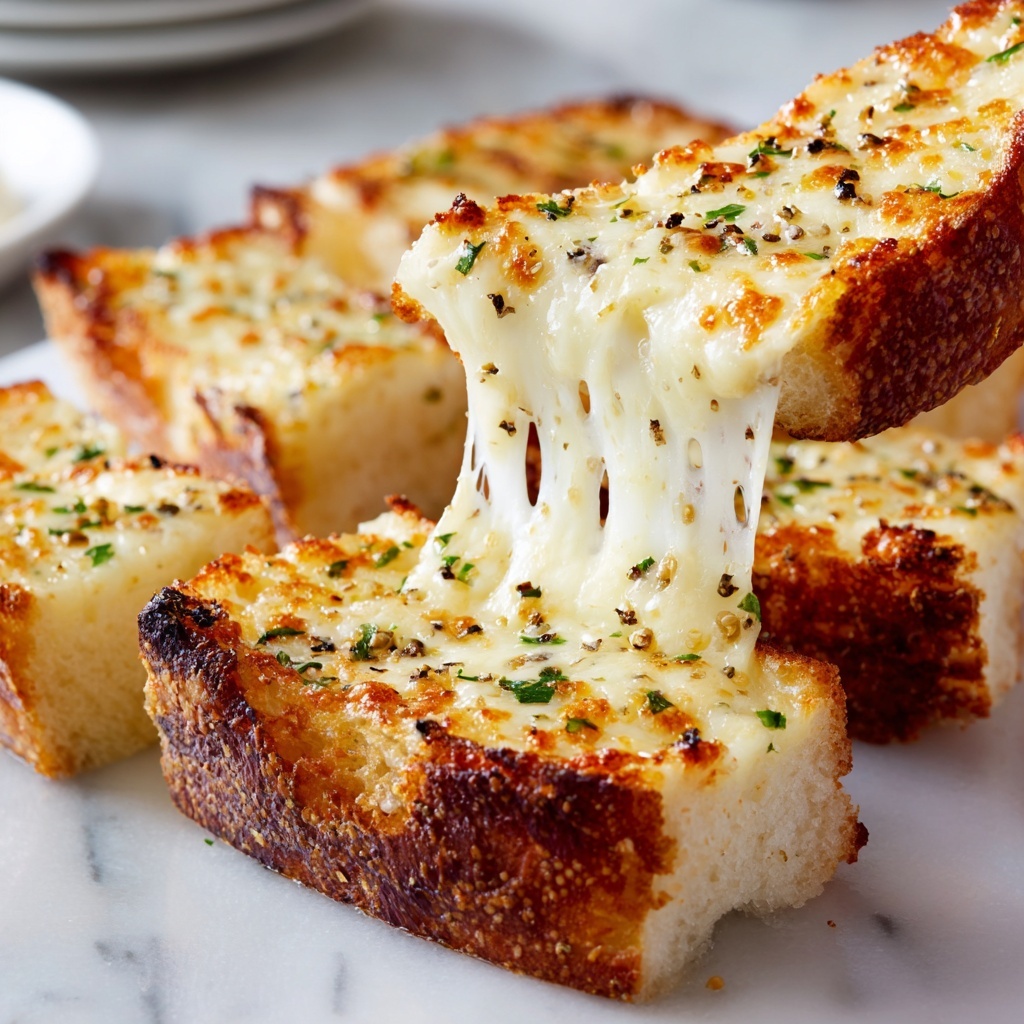 Cheesy Garlic Bread Recipe - Recipe Image