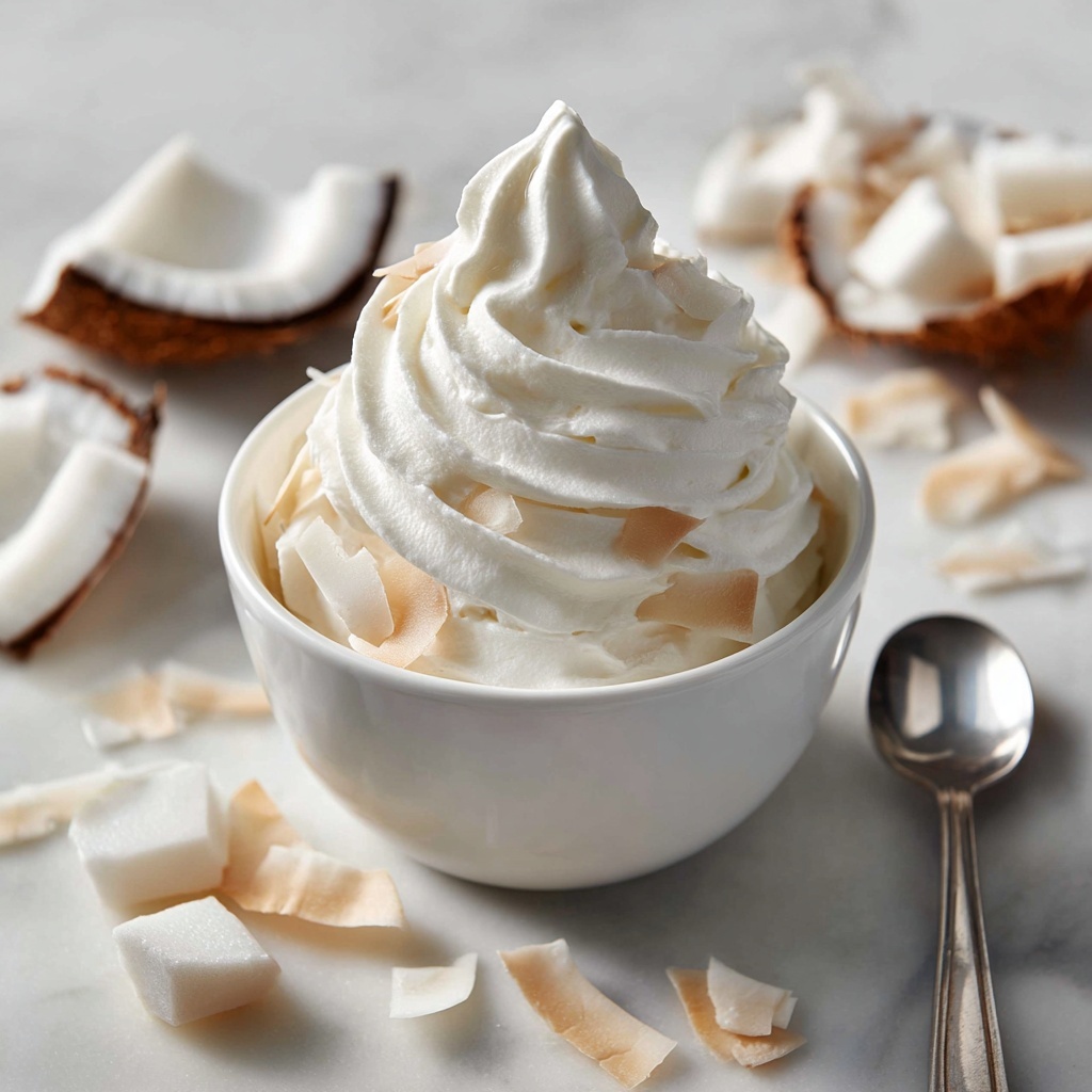 Coconut Whipped Cream Recipe - Recipe Image