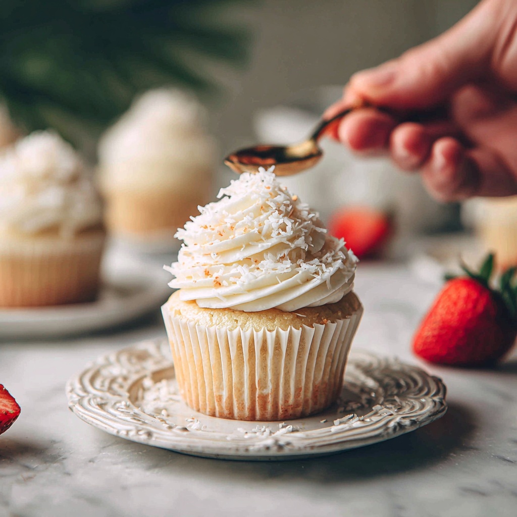 Angel Food Cupcakes Recipe - Recipe Image