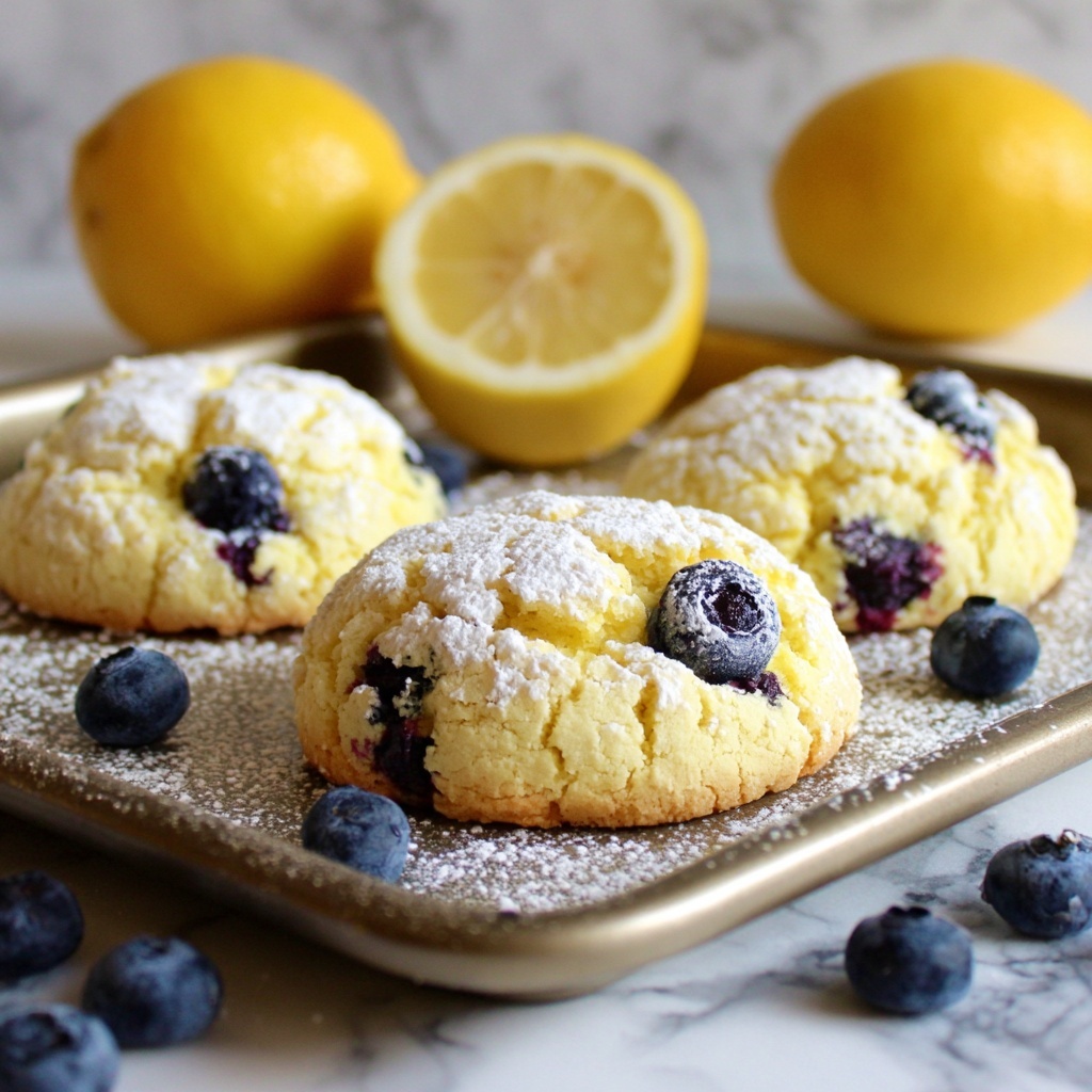 Blueberry Lemon Cookies Recipe - Recipe Image