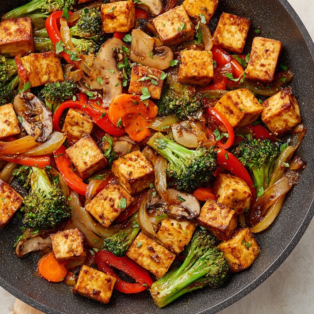 Tofu Stir Fry with Vegetables Recipe - Recipe Image