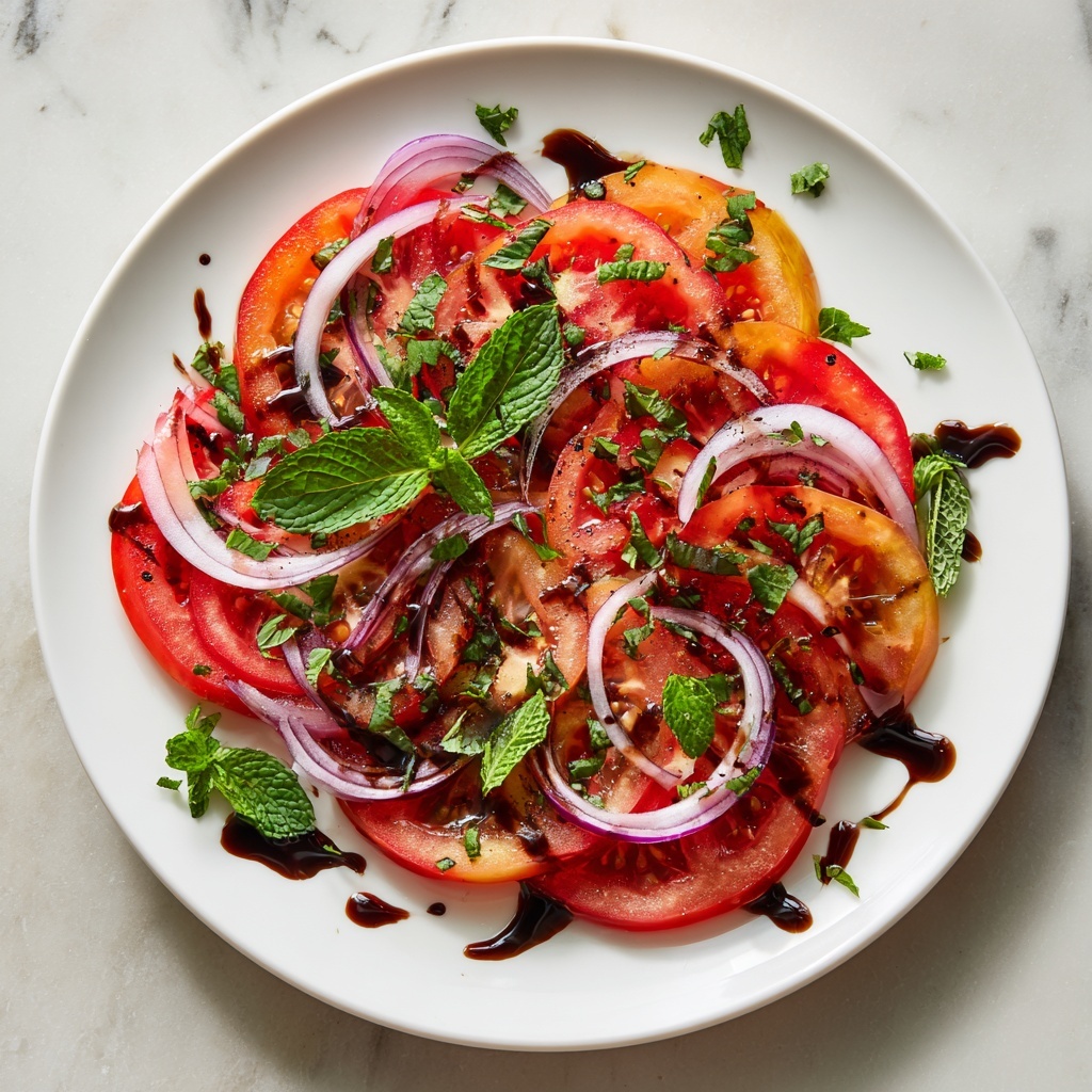 Simple Herb Tomato Salad: 7 Steps to a Fresh Delight Recipe - Recipe Image