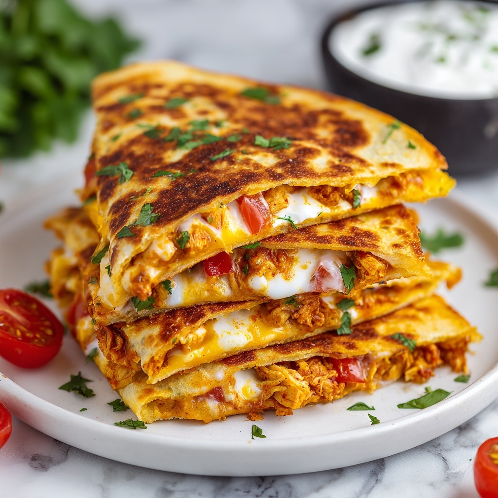 Keto Chicken Quesadilla Recipe - Recipe Image