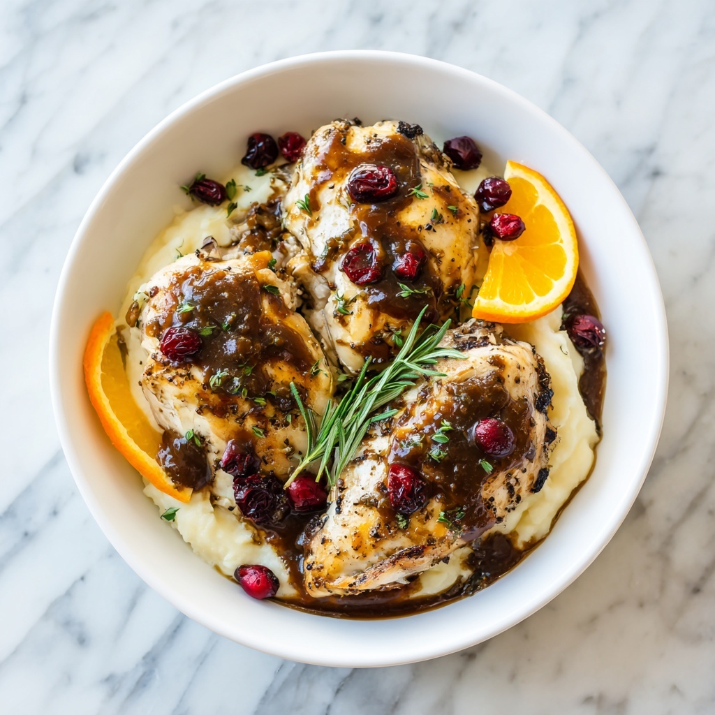 Cranberry Orange Chicken Recipe - Recipe Image