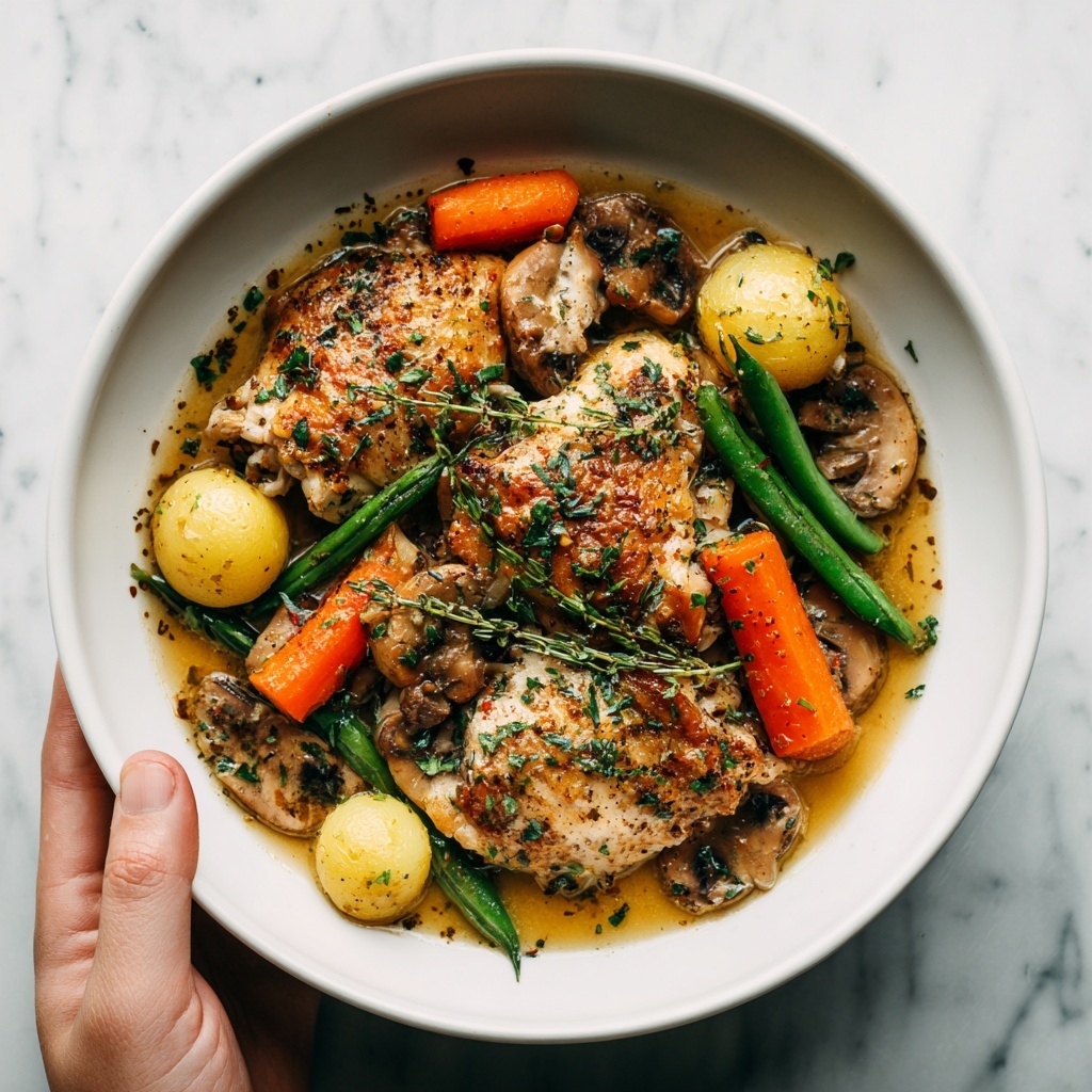 Slow Cooker Honey Garlic Chicken Recipe - Recipe Image