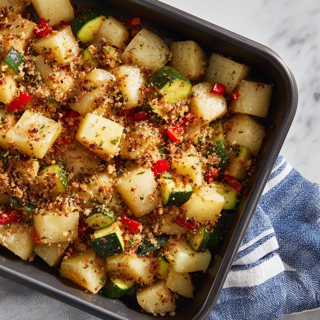 Zucchini Potato Bake Recipe - Recipe Image