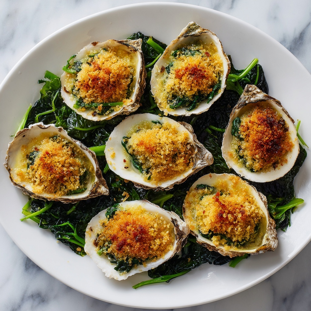 Oysters Rockefeller Recipe - Recipe Image